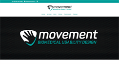 Desktop Screenshot of movement.ie