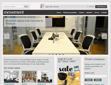 Tablet Screenshot of movement.dk